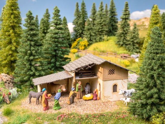 NOCH 65620 H0 Themen-Set „Weihnachtskrippe“ 
