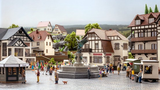 NOCH 66455 H0 Stadtbrunnen 