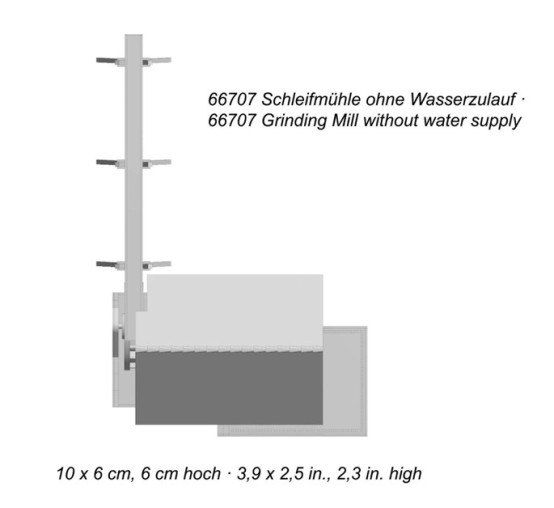Preview: NOCH 66707 H0 Schleifmühle 