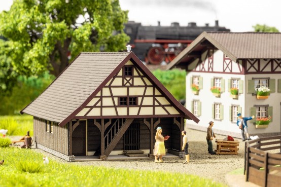 NOCH 66715 H0 Landwirtschaftliches Nebengebäude 