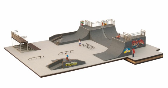 Preview: NOCH 66834 H0 Skatepark micro-motion 
