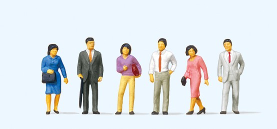 Preiser 10119 H0 Japanerinnen und Japaner 