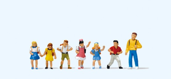 Preiser 10181 H0 Schulkinder 