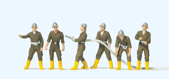 Preiser 10230 H0 Feuerwehrmänner Österreich 