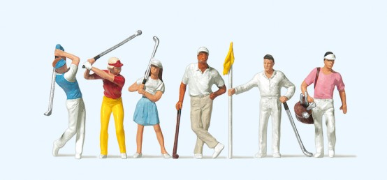 Preiser 10231 H0 Golfspieler 