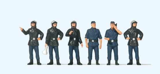 Preiser 10232 H0 Feuerwehrmänner Frankreich. M 