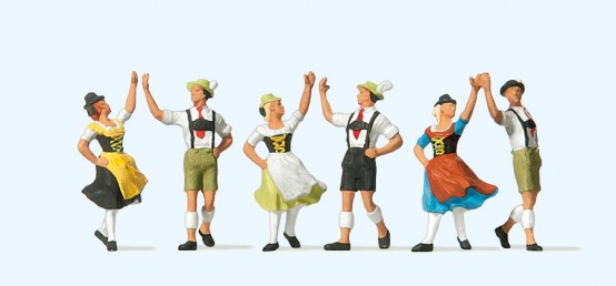 Preiser 10241 H0 Rundtanz 