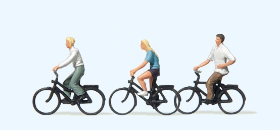 Preiser 10336 H0 Radfahrer 