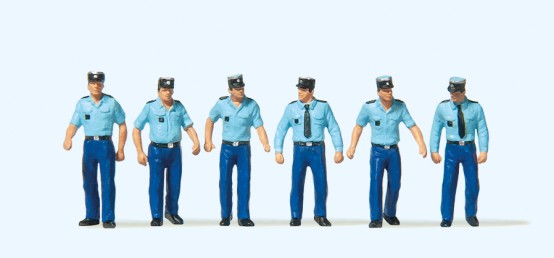 Preiser 10341 H0 Polizisten in Sommeruniform, Frankreich 