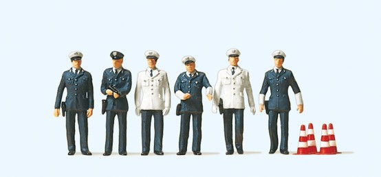 Preiser 10422 H0 Polizisten BRD 