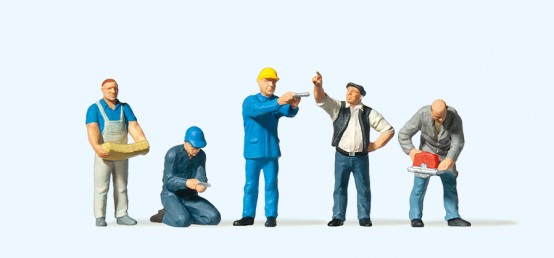 Preiser 10498 H0 Handwerker 