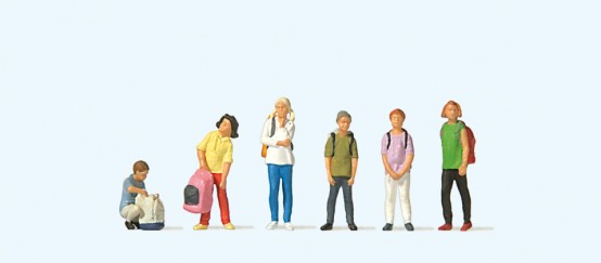 Preiser 10728 H0 Schulkinder 