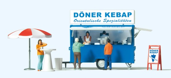 Preiser 10747 H0 Verkaufswagen „Döner Kebap“ 