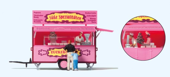 Preiser 10748 H0 Verkaufswagen „Süßwaren“ 