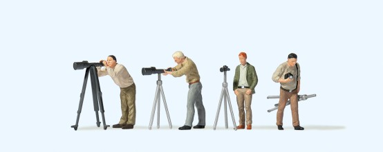 Preiser 10804 H0 Fotografen mit Stativ 