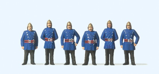 Preiser 12102 H0 Feuerwehrmänner. Um 1900 