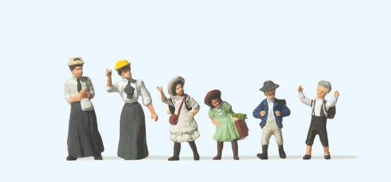 Preiser 12194 H0 Frauen und Kinder. Um 1900 