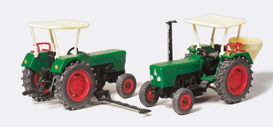 Preiser 17920 H0 Ackerschlepper DEUTZ D 6206 (Bausatz) 