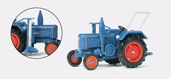 Preiser 17921 H0 Ackerschlepper LANZ D 2416 (Fertigmodell) 