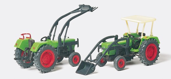 Preiser 17922 H0 Ackerschlepper DEUTZ D 6206 (Bausatz) 