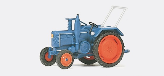 Preiser 17925 H0 Ackerschlepper LANZ D 2416, schmale Bereifung (Fertigmodell)