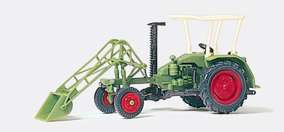 Preiser 17928 H0 Geräteträger mit Frontlader 