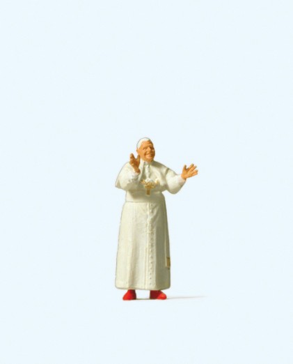 Preiser 28060 H0 Papst Benedikt XVI. Pontifika 