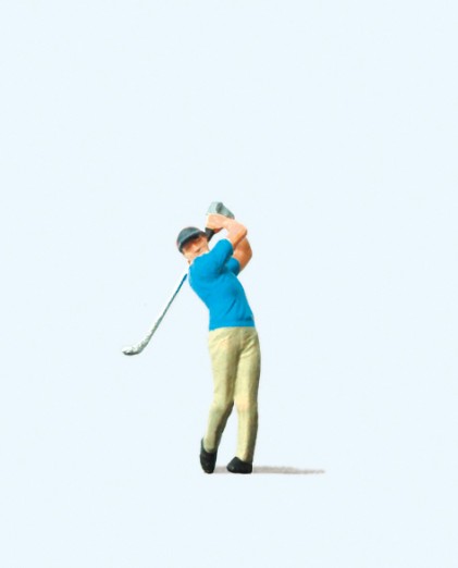 Preiser 29006 H0 Golfspieler 