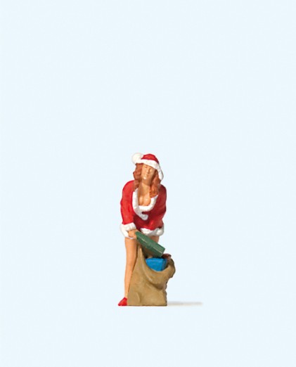 Preiser 29028 H0 Christmas Girl mit Gabensack 