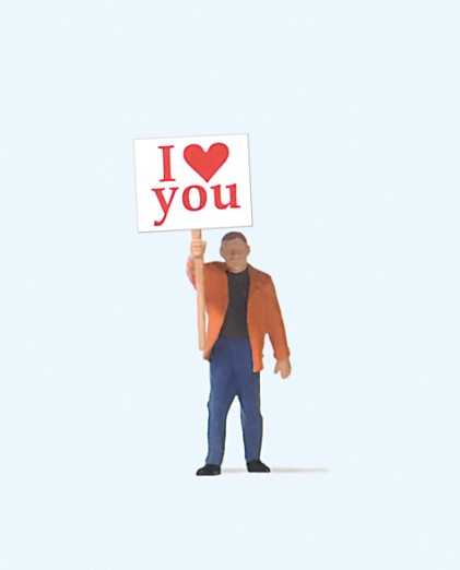 Preiser 29039 H0 I love you 