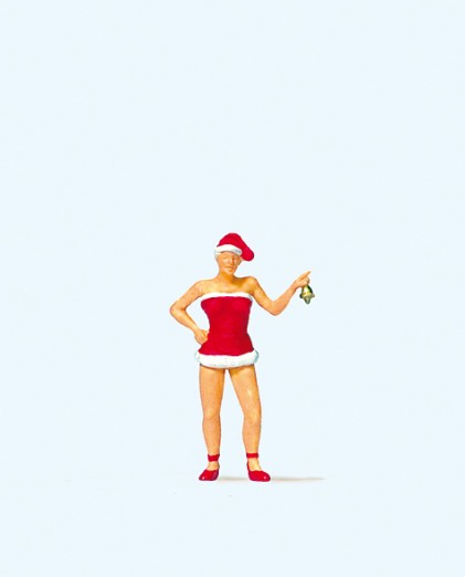 Preiser 29088 H0 Weihnachtsfräulein mit Glöckchen 