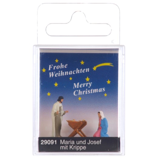 Preview: Preiser 29091 H0 Maria und Josef mit Krippe 