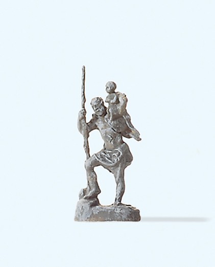 Preiser 29102 H0 Statue "Sankt Christophorus" 