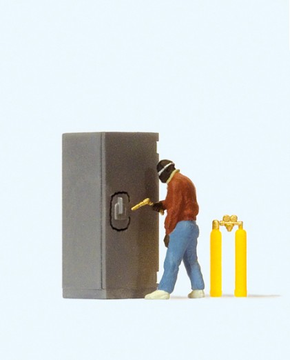 Preiser 29104 H0 Safeknacker 