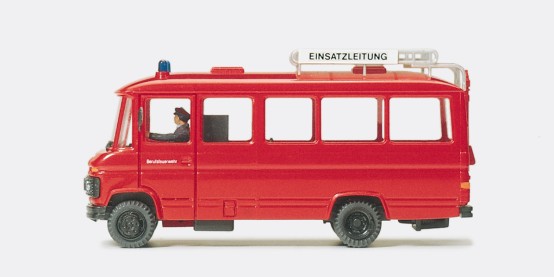 Preiser 35011 H0 Einsatzleitwagen. MB 0 309. F 
