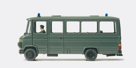 Preiser 37017 H0 Gruppenkraftwagen Grukw III (Kfz 40/1) MB L 508 DG, Bundesgrenzschutz BGS (Fertigmodell)