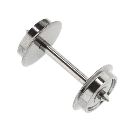 Roco 146422 H0 Radsatz DC, Ø 10 mm, Länge 24,8 mm für T3000e Wagen