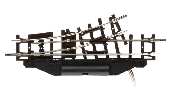 Roco 32401 H0e Elektrische Feldbahnweiche links 24° 