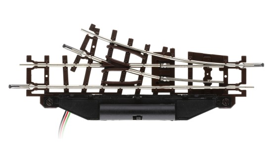 Roco 32403 H0e Elektrische Feldbahnweiche rechts 24° 
