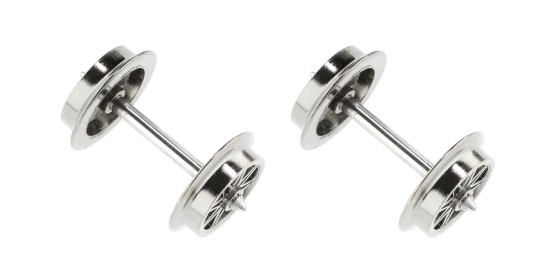 Roco 40181 H0 Radsatz AC, Ø 11 mm, Länge 24,75 mm (2er-Set) 