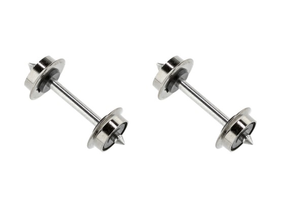 Roco 40189 H0 Radsatz DC, Ø 7,5 mm, 2er-Set 