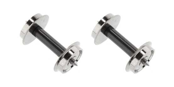 Roco 40192 H0 Radsatz DC, Ø 11 mm, Länge 24,75 mm (2er-Set) 