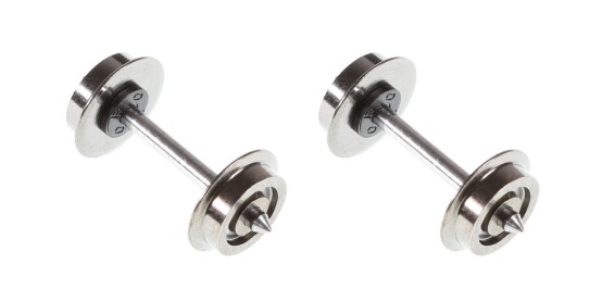 Roco 40194 H0 Radsatz DC, Ø 9 mm, Länge 24,75 mm (2er-Set) 