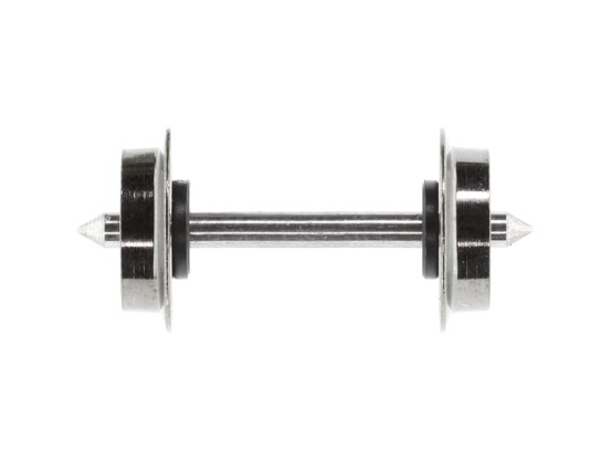 Preview: Roco 40197 H0 Radsatz DC, Ø 9 mm, Länge 24,75 mm (2er-Set) 