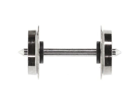 Preview: Roco 40199 H0 Radsatz DC, Ø 11 mm, 2er-Set 