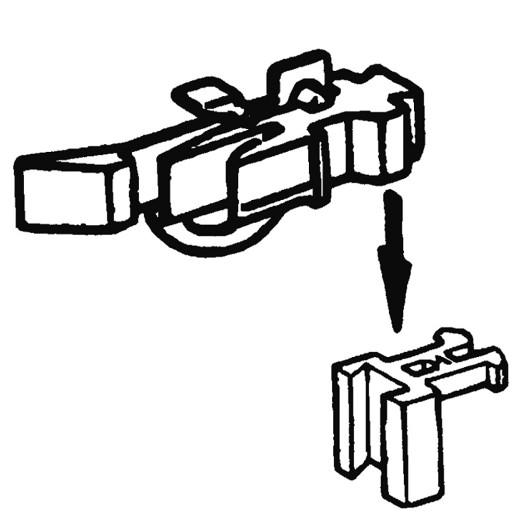 Roco 40286 H0 Kurzkupplungsköpfe mit Vorentkupplung (2 Stück)