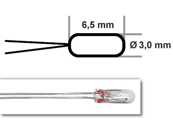 Roco 40322 H0 Drahtlampe 12 Volt (5 Stück) 