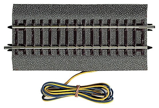 Roco 42521 H0 Analog-Anschlussgleis 115mm mit Bettung 
