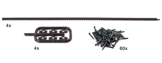 Roco 42602 H0 Flexible Zahnstangen für Roco LINE-Gleise (Set)