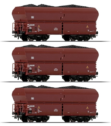 Roco 56332 H0 Selbstentladewagen, DB 3er-Set 